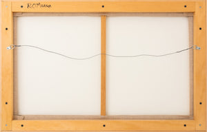 Robert O'Meara Abstract Grid Oil on Canvas (9645110493491)