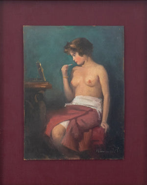 Szilard Constantinus Kovari Nude Woman Oil (9620362821939)