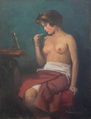 Szilard Constantinus Kovari Nude Woman Oil (9620362821939)
