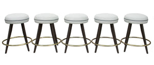 French Mid-Century Modern Stools, 5 (9666825716019)