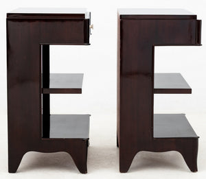 Pair of Art Deco Style Rosewood Night Stands (9771844796723)