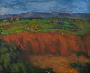 Marco Aurelio Tricca Pastoral Landscape Oil, 1929 (9655026483507)