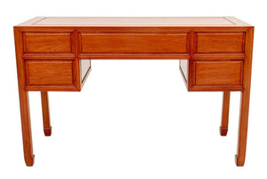 Asian Modern Style Walnut Desk and Chair (9648723394867)