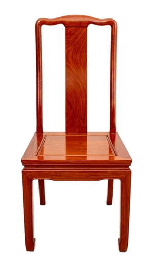 Asian Modern Style Walnut Desk and Chair (9648723394867)