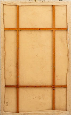 Andy Miller Abstract Composition Oil on Canvas (9647880044851)