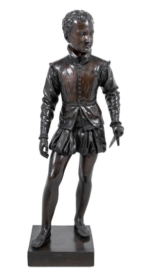 Francois Bosio "Henry IV" Patinated Bronze (9642802020659)