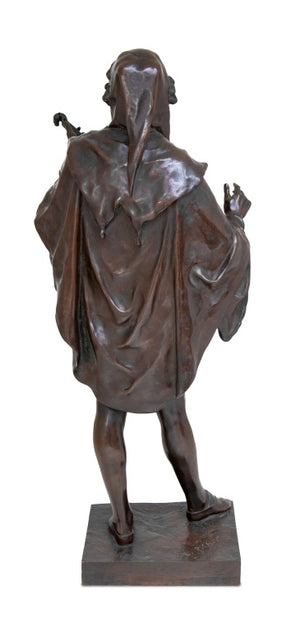 Emile Picault "Joueur de Luth" Patinated Bronze (9644304728371)