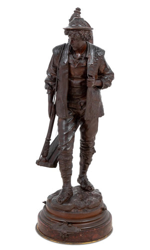 Eutrope Bouret "Sans Famille" Patinated Bronze (9644309774643)