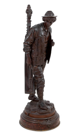 Eutrope Bouret "Sans Famille" Patinated Bronze (9644309774643)
