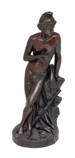 Emile Picault "Paris" Patinated Bronze Sculpture (9638282002739)