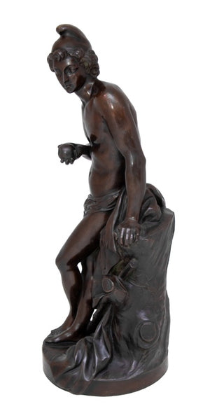 Emile Picault "Paris" Patinated Bronze Sculpture (9638282002739)
