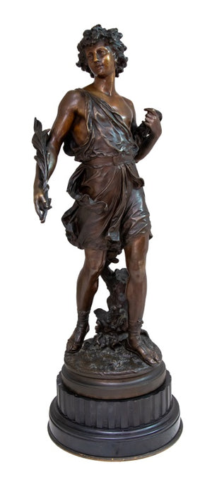 Hippolyte Moreau "Hippomene" Bronze Sculpture (9638259720499)