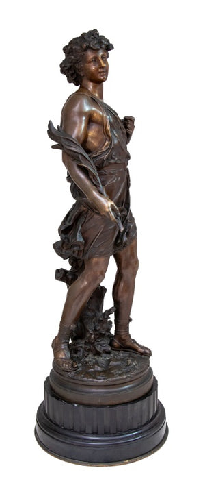 Hippolyte Moreau "Hippomene" Bronze Sculpture (9638259720499)