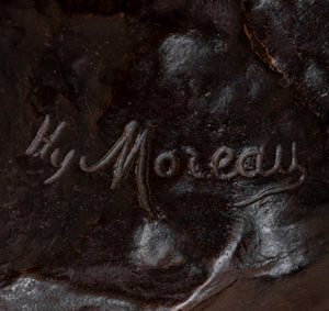 Hippolyte Moreau "Les Soeurs" Patinated Bronze (9642766532915)