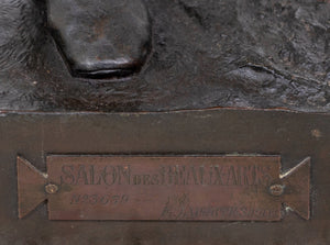 Emile Laporte "King of the Gauls and Son" Bronze (9634360230195)