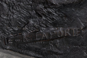 Emile Laporte "King of the Gauls and Son" Bronze (9634360230195)