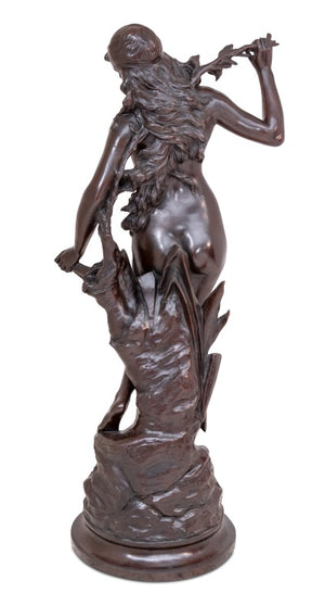 Edouard Drouot "Daphne" Bronze Sculpture (9634370650419)