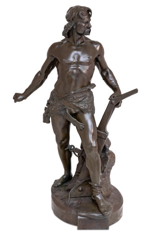 Emile Boisseau "Ense et Aratro" Patinated Bronze for Tiffany & Co. (9638318833971)