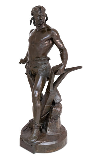 Emile Boisseau "Ense et Aratro" Patinated Bronze for Tiffany & Co. (9638318833971)