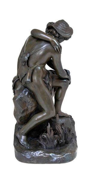 Paul Joseph Gayrard "Daphnis and Chloe" Bronze (9651098452275)