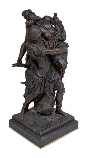 Pierre Lepautre "Aeneas Carrying Anchises" Bronze (9649925652787)