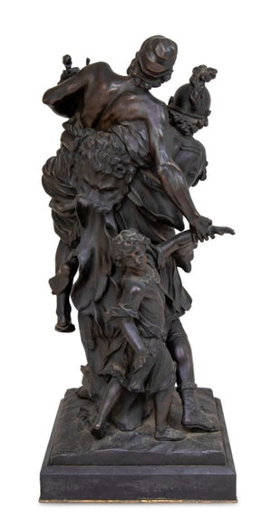 Pierre Lepautre "Aeneas Carrying Anchises" Bronze (9649925652787)
