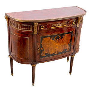 Louis XVI Style Gilt Metal and Kingwood Commode (9647850979635)