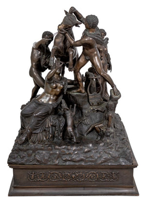 After Pietro da Barga "Farnese Bull" Bronze (9641734603059)