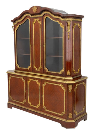 Louis XV Style Ormolu Mounted Kingwood Bookcase (9643007246643)