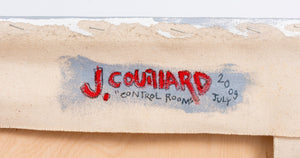 Jeremy Couillard "Control Room" Oil on Canvas (9618808078643)