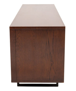 Mid-Century Modern Style Stained Wood Sideboard (9735636484403)