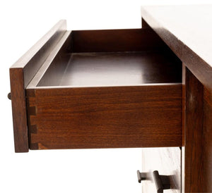 Mid-Century Modern Style Stained Wood Sideboard (9735636484403)