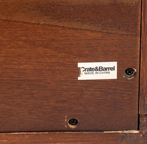 Mid-Century Modern Style Stained Wood Sideboard (9735636484403)