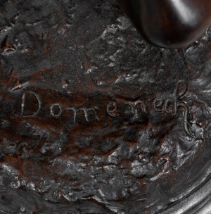 Luis Domenech "Aui Victori" Spelter Sculpture (9647754805555)