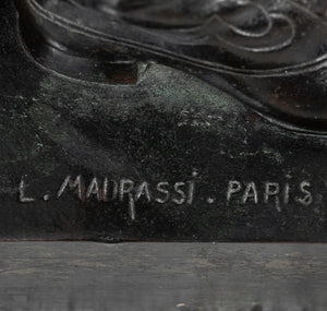 Luca Madrassi "The Fencer" Patinated Bronze (9647752773939)