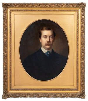 Etienne Billet Portrait of William H. Fitch Oil on Canvas (9648818487603)