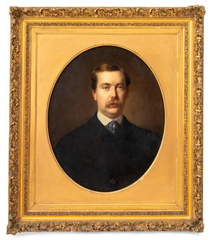Etienne Billet Portrait of William H. Fitch Oil on Canvas (9648818487603)