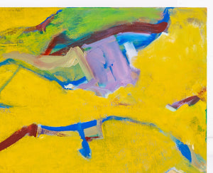 Robert O'Meara Abstract Composition Oil on Canvas (9615890546995)