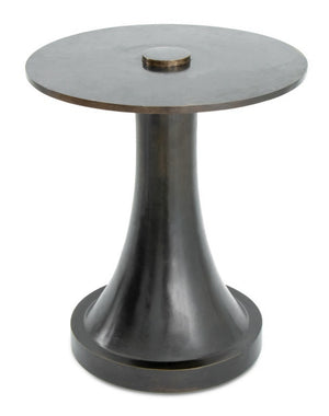 Japanese Ikebana Bronze Side Table (9767141867827)