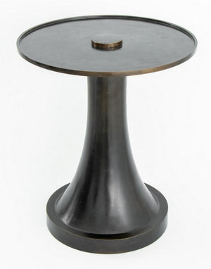 Japanese Ikebana Bronze Side Table (9767141867827)
