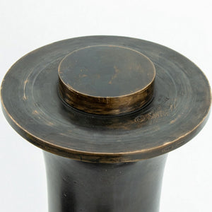 Japanese Ikebana Bronze Side Table (9767141867827)