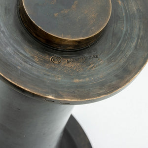 Japanese Ikebana Bronze Side Table (9767141867827)