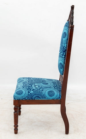 Gothic Revival Custom Upholstered Hall Chair (9802349150515)