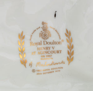 Royal Doulton Porcelain Henry V at Agincourt, HN3947 (9820025979187)