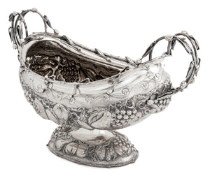 Italian Sterling Repousse Footed Centerpiece (9702575604019)