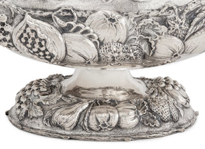Italian Sterling Repousse Footed Centerpiece (9702575604019)