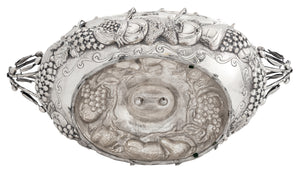 Italian Sterling Repousse Footed Centerpiece (9702575604019)
