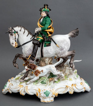 Meissen Porcelain Equestrian Piqueur (9820083028275)