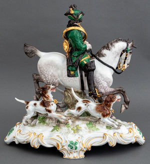 Meissen Porcelain Equestrian Piqueur (9820083028275)