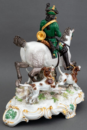 Meissen Porcelain Equestrian Piqueur (9820083028275)